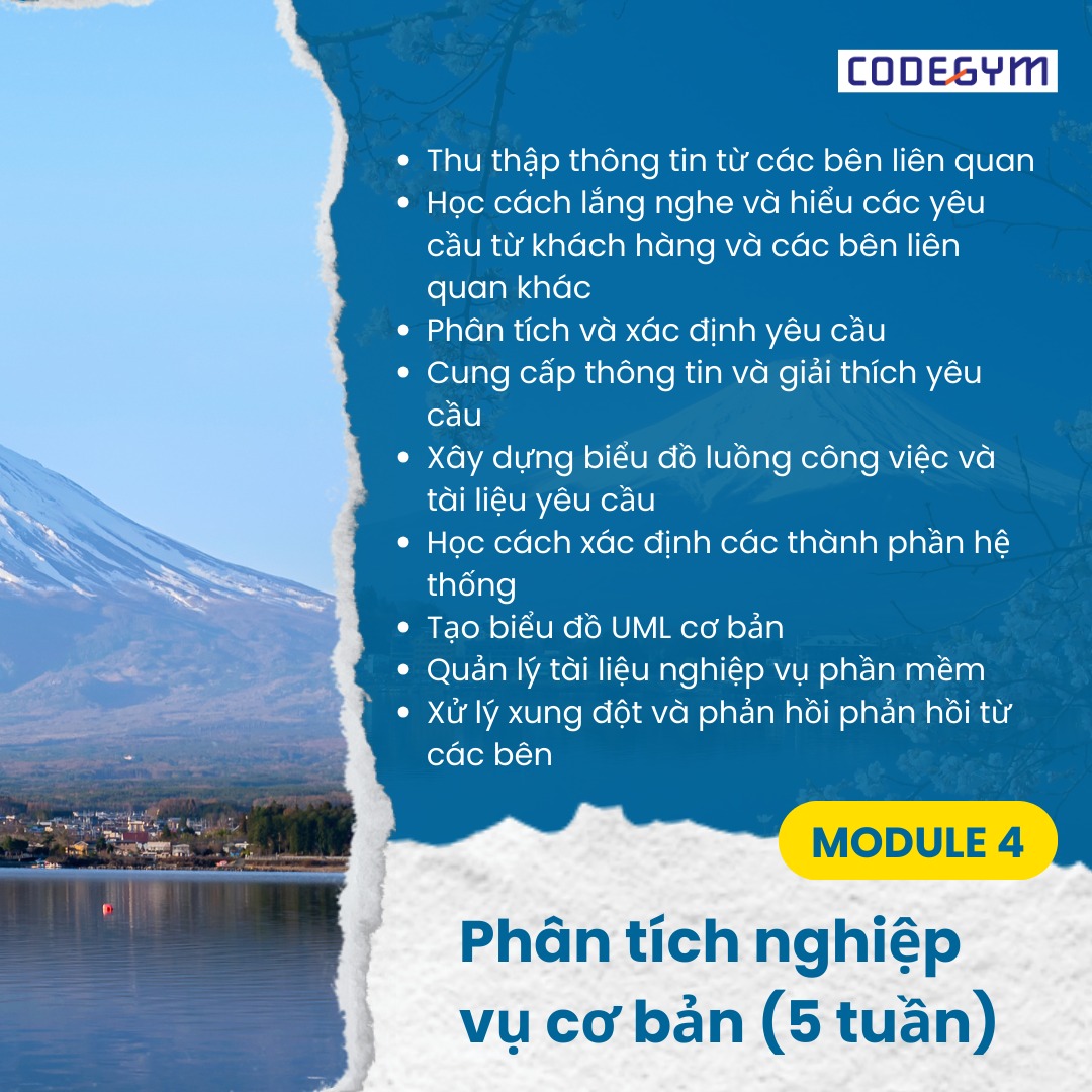 Lộ trình đào tạo Kỹ sư cầu nối nhật bản module 4