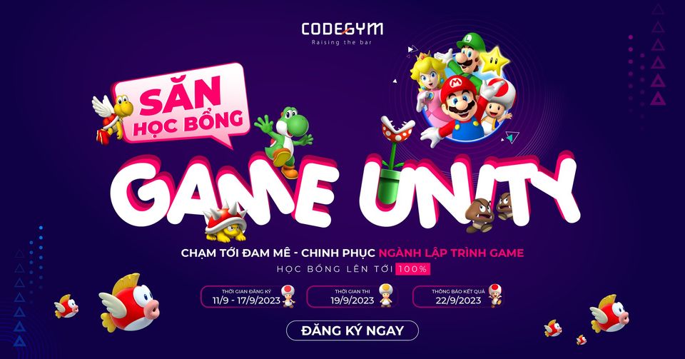 Săn Học bổng cùng CodeGym Online chỉ trong tháng 9