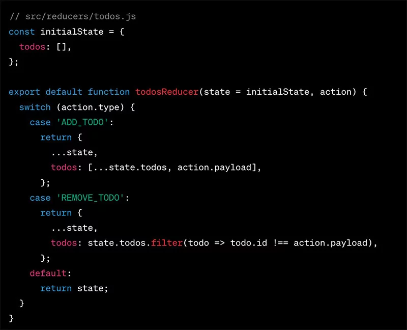 Định nghĩa trạng thái ban đầu trong Redux