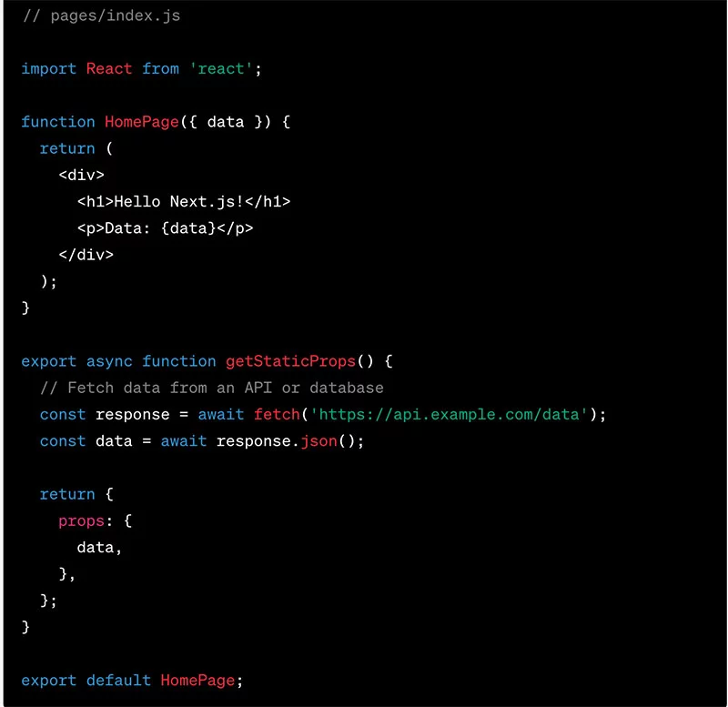 Static Site Generation