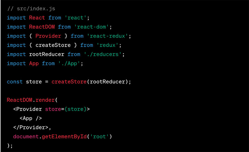 Tạo store và kết nối nó với ứng dụng React