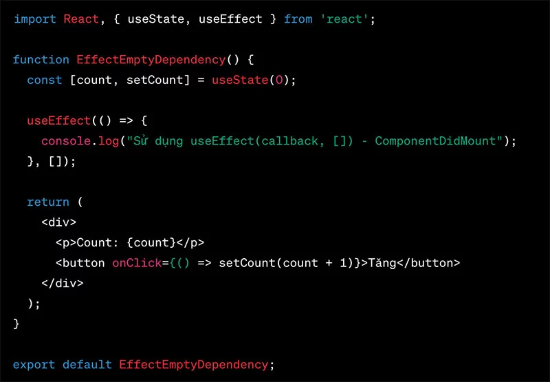 useEffect(callback, [])