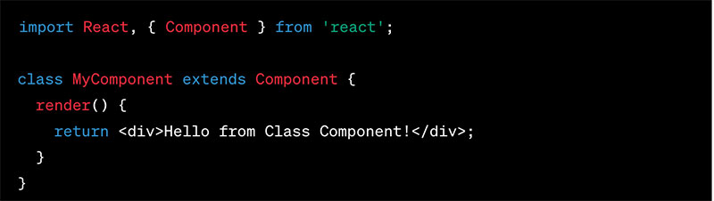 Class Component