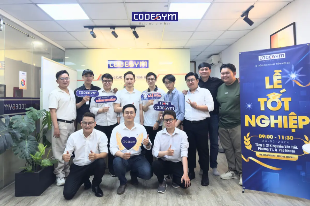 CodeGym tổ chức lễ tốt nghiệp