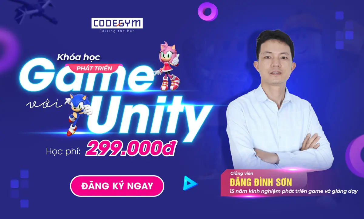 Khóa học lập trình game với Unity