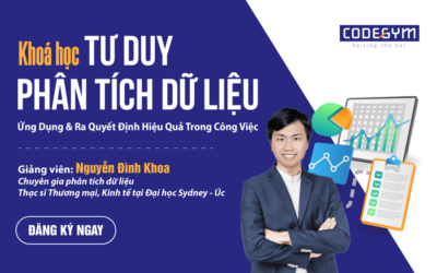 Khai giảng khoá “Tư duy phân tích dữ liệu” cho người đi làm