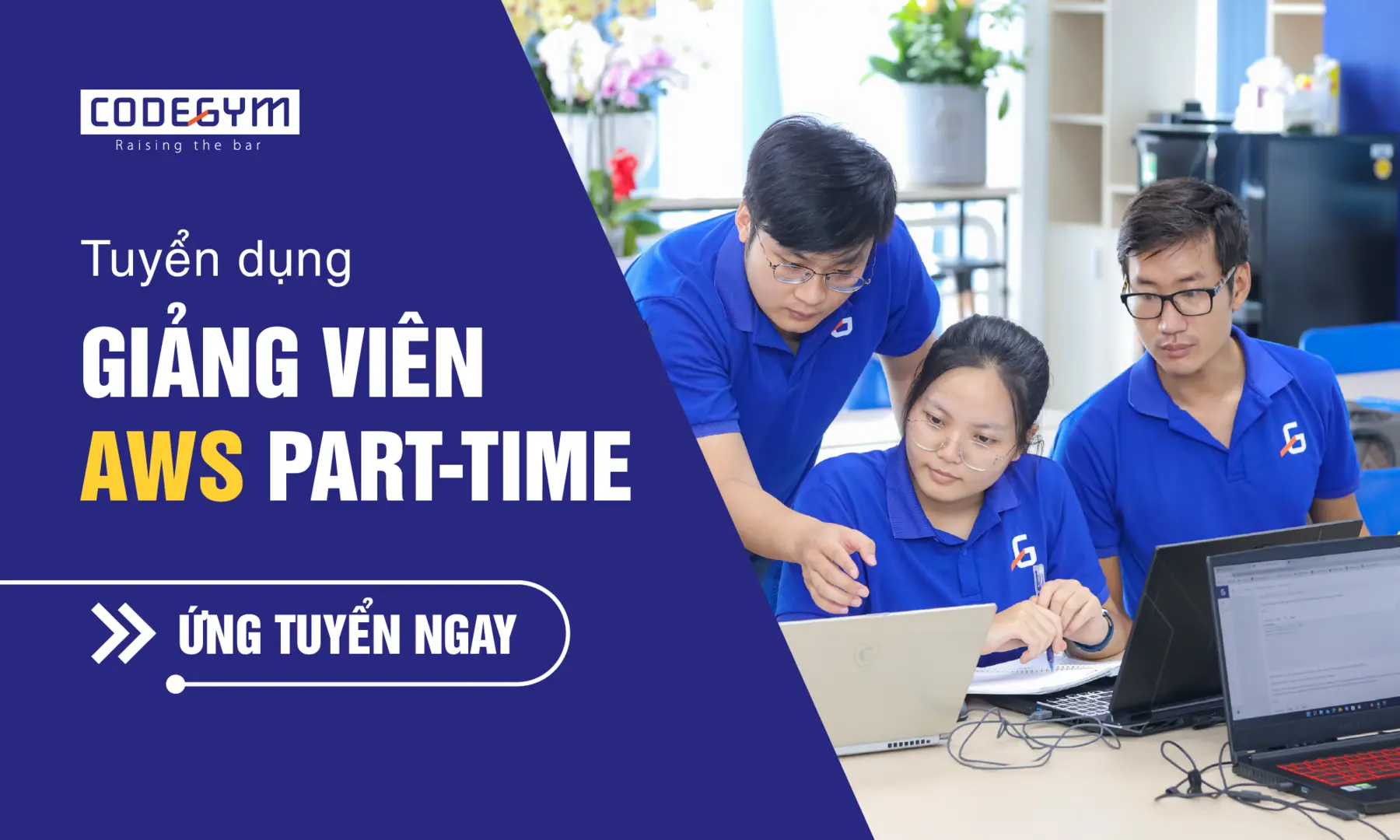 Tuyển dụng giảng viên AWS