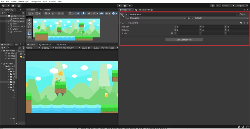 thuộc tính cơ bản trong Game