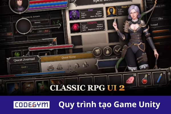 quy trình tạo game
