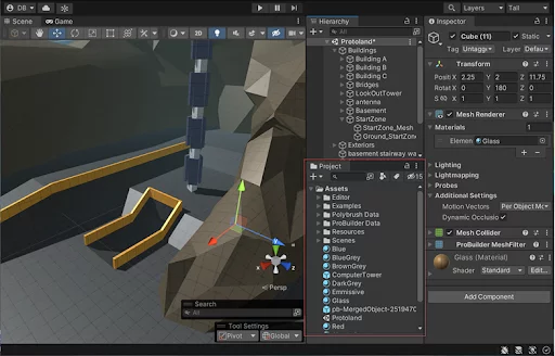 unity interface