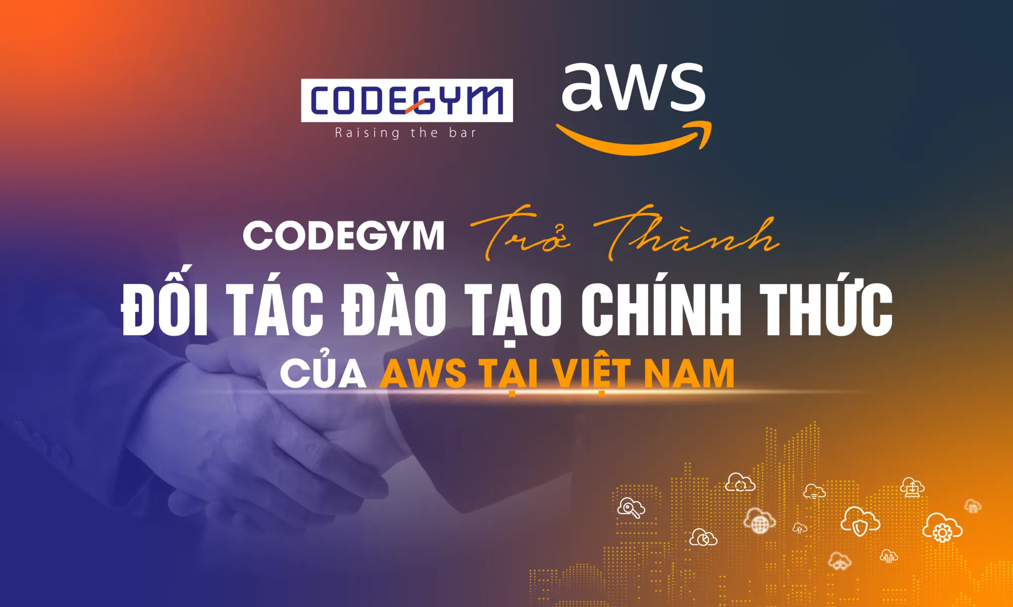CodeGym trở thành đối tác AWS