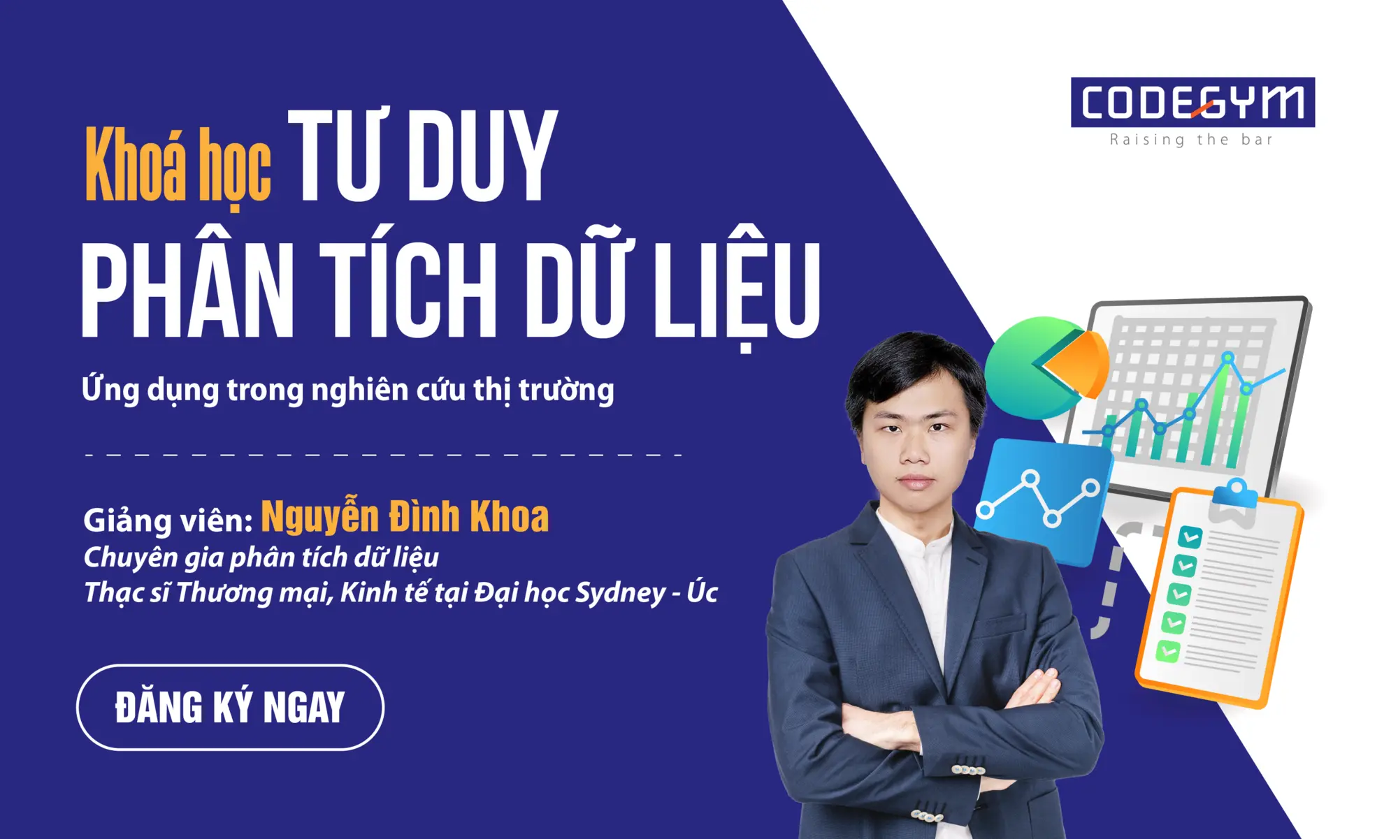 Khai giảng khóa học miễn phí Ứng dụng phân tích dữ liệu trong nghiên cứu thị trường
