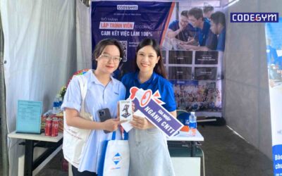 CodeGym đổ bộ Trường Đại học Sư Phạm (ĐH Đà Nẵng) tại “Ngày hội việc làm 2024”