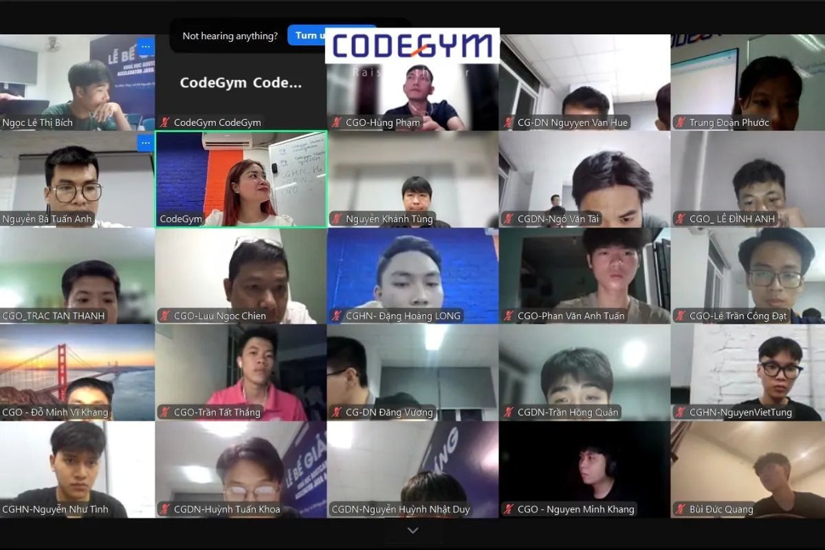 CodeGym khai giảng khoá Bootcamp Java Web, Java Web Backend và Web Frontend tháng 6