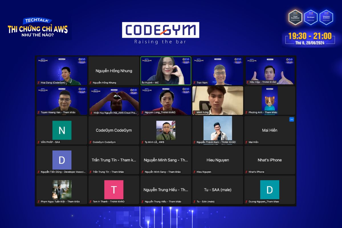 Tổng kết Techtalk "Thi chứng chỉ AWS như thế nào?"