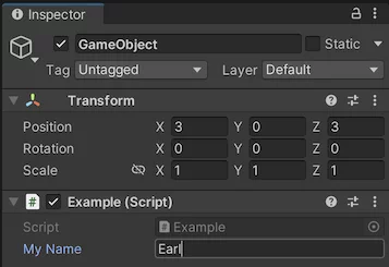 đối tượng trong Unity với C#