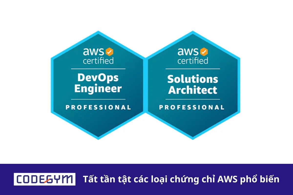 Tất tần tật các loại chứng chỉ AWS