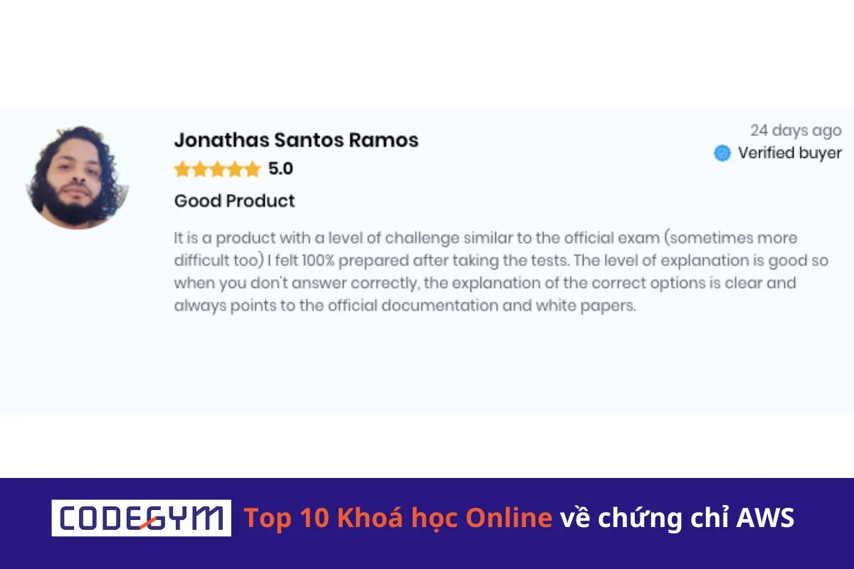 Top 10 Khoá học Online về chứng chỉ AWS
