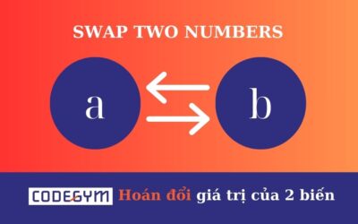 [Mỗi ngày 1 thuật toán] Cách hoán đổi giá trị của hai biến