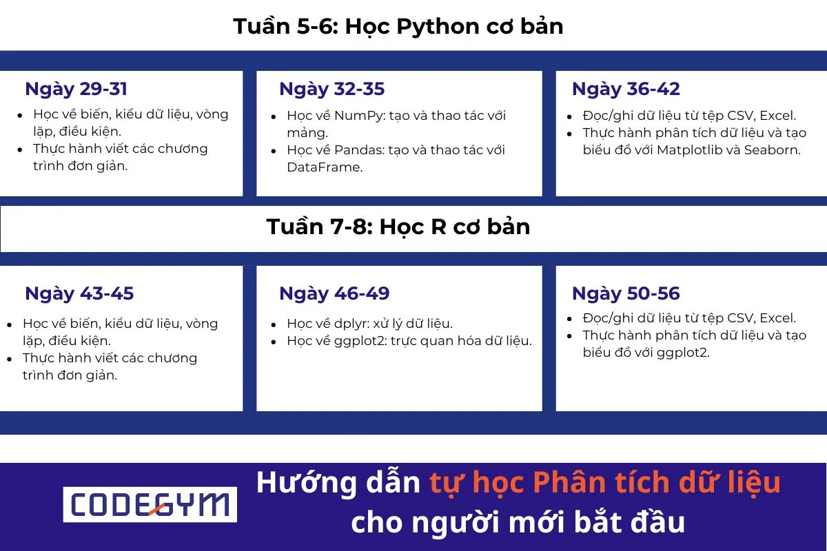 Hướng dẫn tự học Phân tích dữ liệu cho người mới bắt đầu