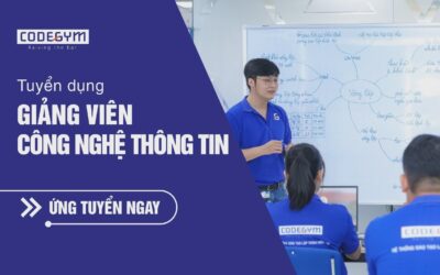 Tuyển dụng Giảng viên Công nghệ thông tin Partime tháng 07