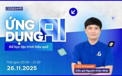 [Miễn phí] Sự kiện Ứng dụng AI để học lập trình hiệu quả