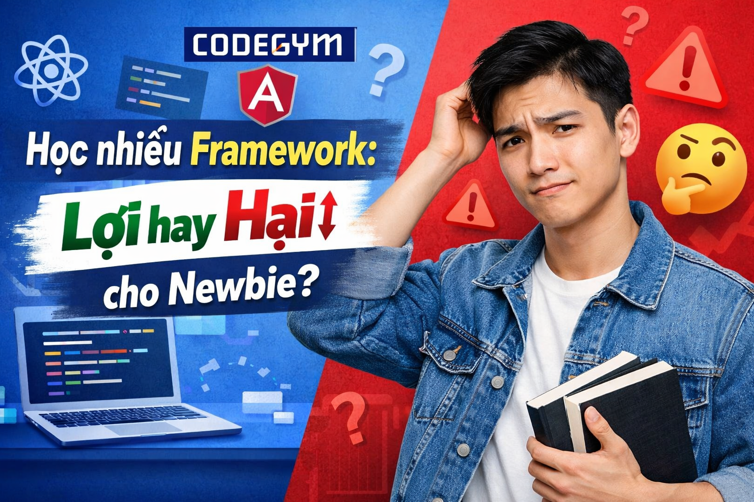 học nhiều framework