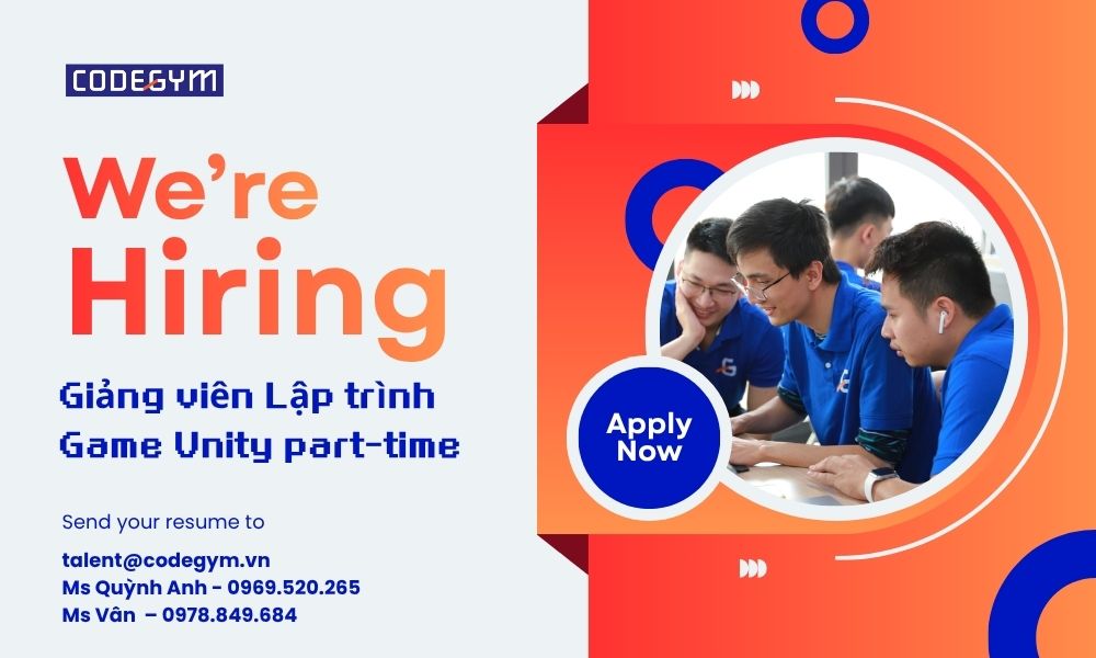 tuyển dụng giảng viên codegym